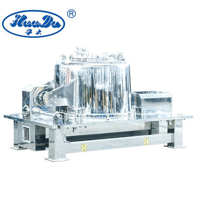 Centrifugador superior de aço inoxidável da descarga