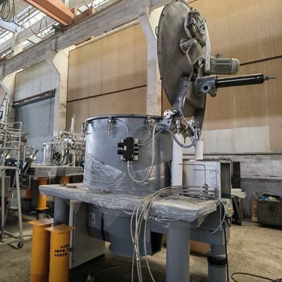 Centrifugadores inferiores da ação da tração da descarga do raspador automático do controle do PLC das grandes quantidades