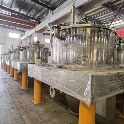 do raspador inferior da descarga do Tração-saco 800L o grupo automático opera o centrifugador para ingredientes farmacêuticos ativos