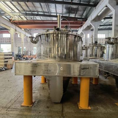 do raspador inferior da descarga do Tração-saco 800L o grupo automático opera o centrifugador para ingredientes farmacêuticos ativos
