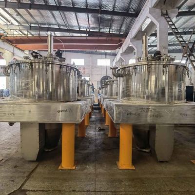 do raspador inferior da descarga do Tração-saco 800L o grupo automático opera o centrifugador para ingredientes farmacêuticos ativos