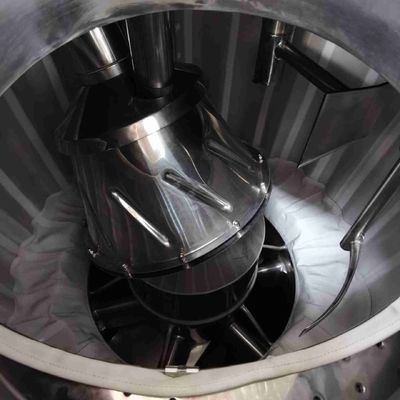 A economia do Tração-saco trabalha o centrifugador de secagem da descarga inferior alta do raspador da produtividade para a indústria alimentar