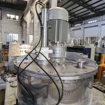 Centrifugador vertical 620kg da descarga da parte inferior 900rpm para substâncias aromáticas