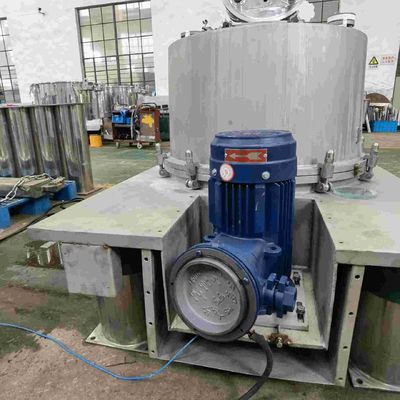 Do centrifugador industrial da cesta do metal 555L 850rpm vertical manual