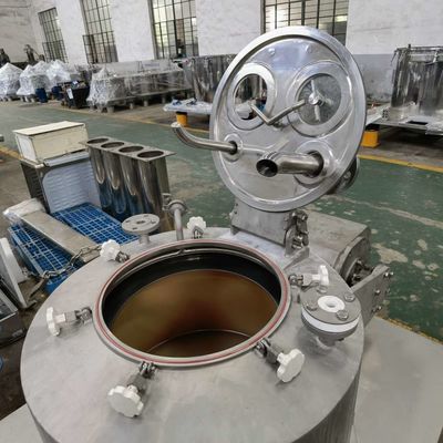 Do centrifugador industrial da cesta do metal 555L 850rpm vertical manual