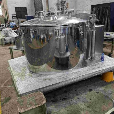 Do centrifugador industrial da cesta do metal 555L 850rpm vertical manual