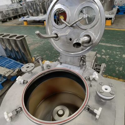 Produto comestível vertical automático do centrifugador do óleo 1100rpm vegetal