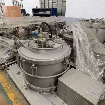 Centrifugador manual vertical 450mm da cesta 120L com forro de Halar