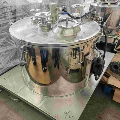Centrifugador da descarga da parte superior 1100rpm do aço 2507 para produtos farmacêuticos intermediários