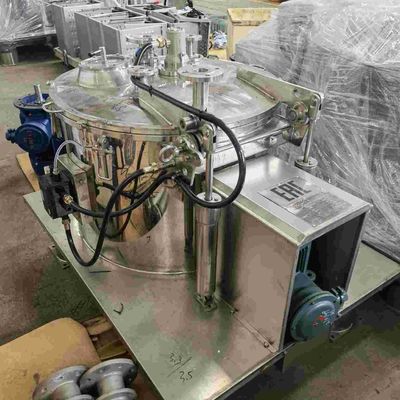 Centrifugador da descarga da parte superior 1100rpm do aço 2507 para produtos farmacêuticos intermediários