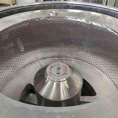 Centrifugador da descarga da parte superior 1100rpm do aço 2507 para produtos farmacêuticos intermediários