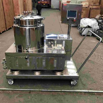 Cesta industrial Floodable do centrifugador 1500rpm da cesta da extração 100L do óleo do cânhamo CBD