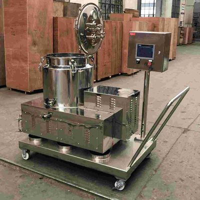 Centrifugador de aço inoxidável da baixa temperatura de 316L 1500rpm para o óleo de CBD