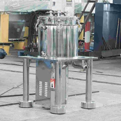 304 de aço inoxidável centrifugador seco 1300rpm da extração do álcool etílico da biomassa