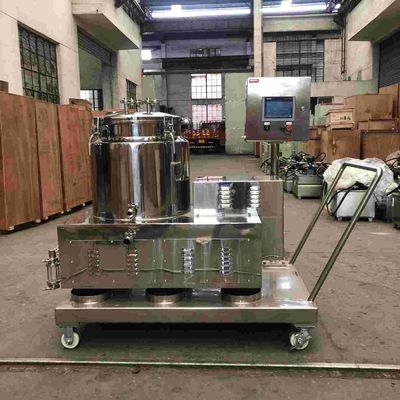 304 de aço inoxidável centrifugador seco 1300rpm da extração do álcool etílico da biomassa