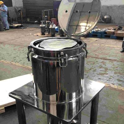 Centrifugador industrial do filtro do cânhamo do óleo do centrifugador CBD da extração do álcool etílico 1800rpm