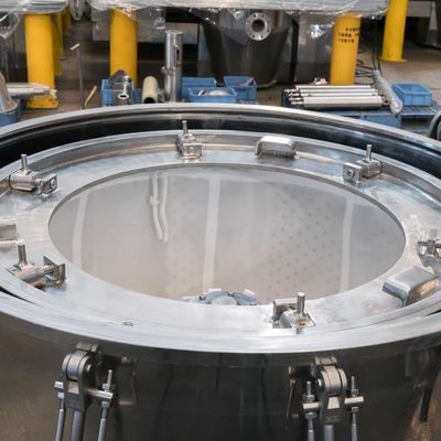 Hidróxido de alumínio que separa de borracha do centrifugador da descarga da parte superior de 1400rpm 200L alinhado