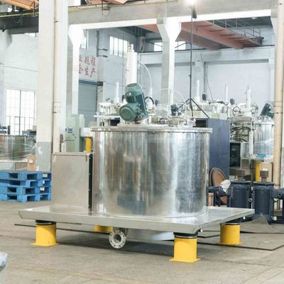 Centrifugador automático 230kg da descarga da parte inferior do raspador 1100rpm do CE para a separação do látex
