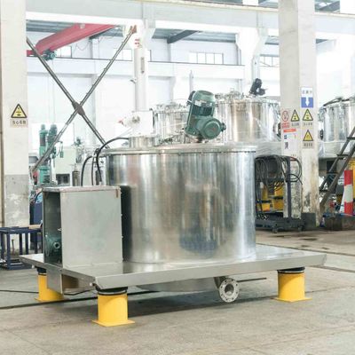 Centrifugador líquido contínuo de mineração vertical 800rpm da separação do raspador 1250L da concentração