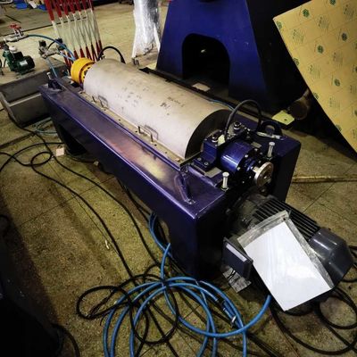 Centrifugador de aço inoxidável do filtro da descarga do rolo 904L do serviço da Após-venda LW850 aplicado à recuperação de multas do soro