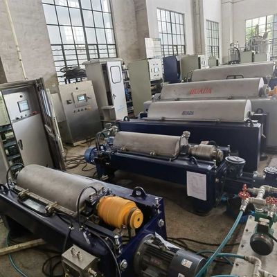 Centrifugador de aço inoxidável do filtro da descarga do rolo 904L do serviço da Após-venda LW850 aplicado à recuperação de multas do soro