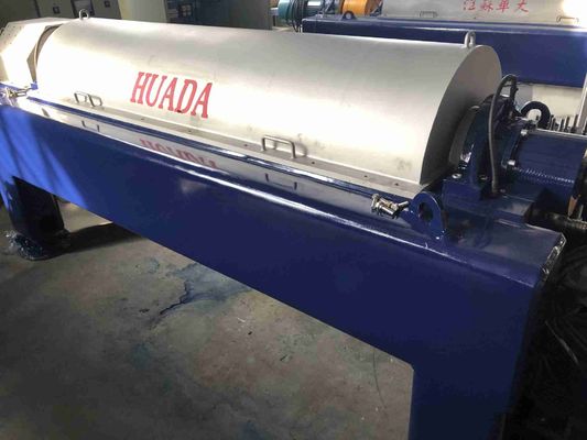 Centrifugador contínuo 11kW da separação das algas 4800rpm de aço inoxidável