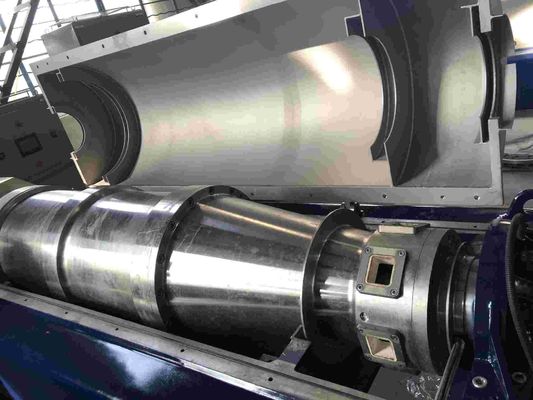 Centrifugador de secagem do filtro da lama do centrifugador 4000rpm da lama contínua de 350mm