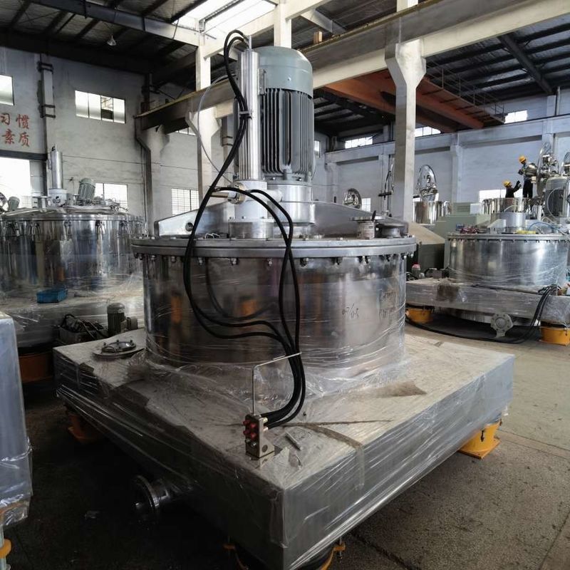 Anti centrifugador 1250kg da descarga da parte inferior da corrosão 850rpm para a separação ácida ascórbica